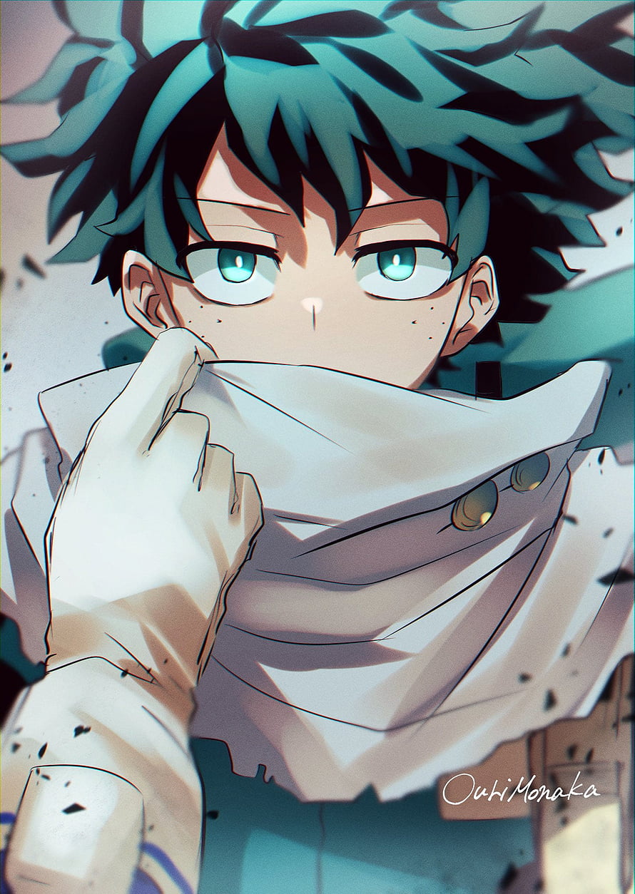 Izuku Midoriya Vigilante Anime Illustration by Ouki Monaka HD phone wallpaper