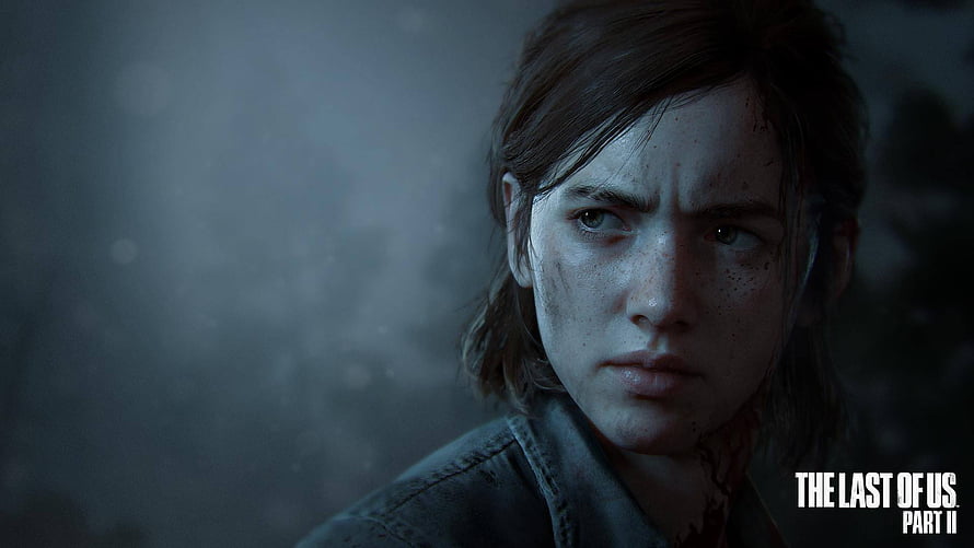 The Last of Us Part II Ellie Close-Up Portrait in Moody Cinematic Lighting HD wallpaper