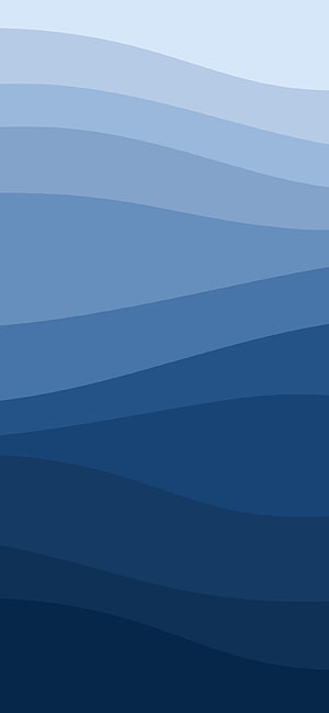 Minimalist Blue Wave Gradient Abstract Background HD phone wallpaper