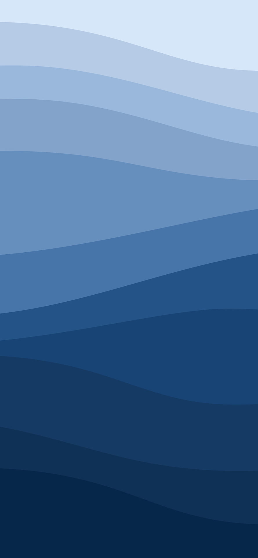 Minimalist Blue Wave Gradient Abstract Background HD phone wallpaper