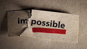 Torn Paper Concept: Impossible Made Possible with Red Marker HD wallpaper