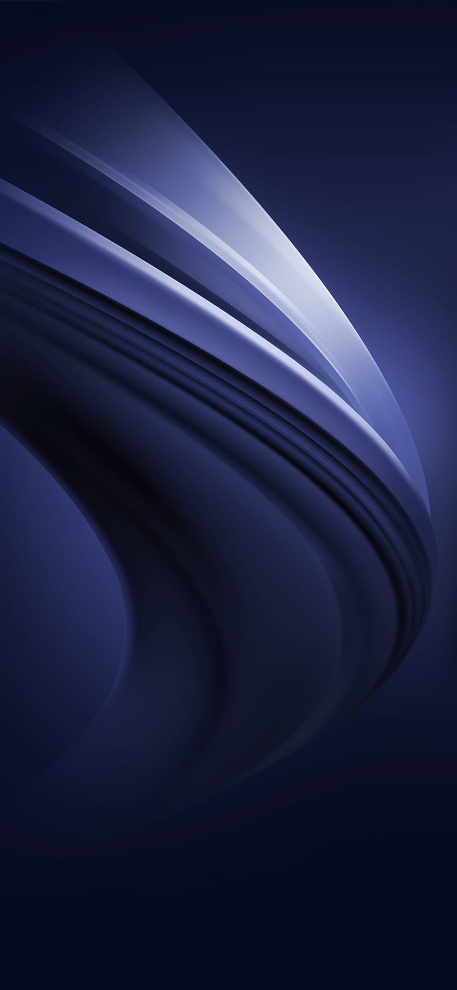 Samsung Galaxy M12 Abstract Blue Wave Minimalist Phone Wallpaper HD phone wallpaper