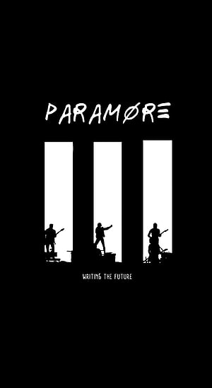 Paramore Writing The Future Band Silhouette Album Artwork HD phone wallpaper