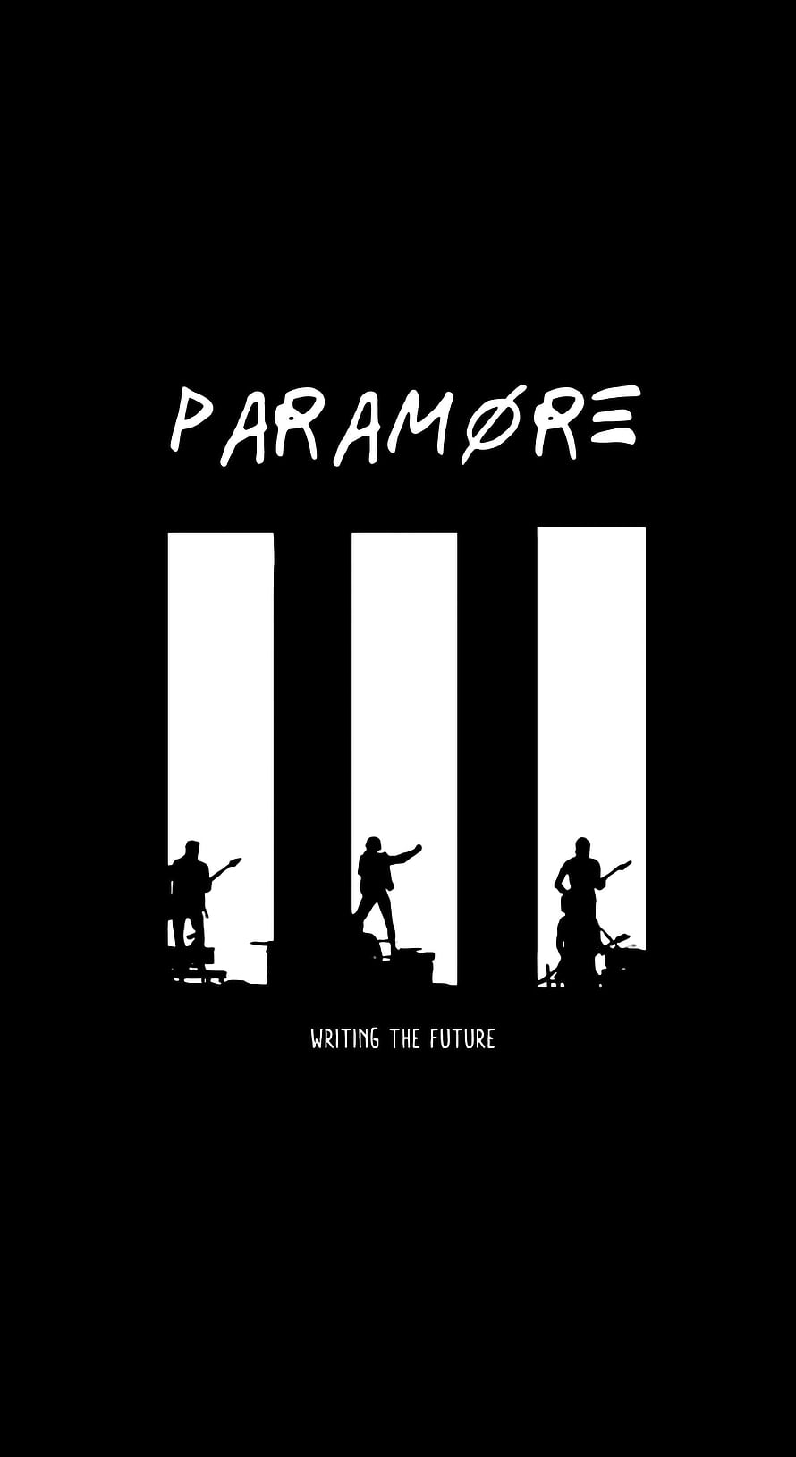 Paramore Writing The Future Band Silhouette Album Artwork HD phone wallpaper