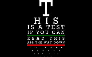 Minimalist Typography Lock Screen with Hidden Message and Color Bars HD wallpaper