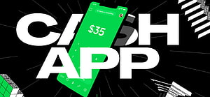 Cash App Mobile Interface Displaying $35 Balance on Green Smartphone Screen HD wallpaper