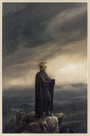 Túrin Turambar by Alan Lee, Silmarillion Fantasy Artwork HD phone wallpaper