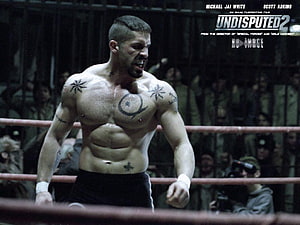Yuri Boyka in the boxing ring from the movie Undisputed 2 HD wallpaper