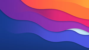 macOS Big Sur Abstract Wave Wallpaper with Vibrant Colorful Gradients HD wallpaper