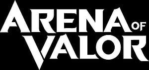 Arena of Valor Official Logo White Text on Black Background HD wallpaper