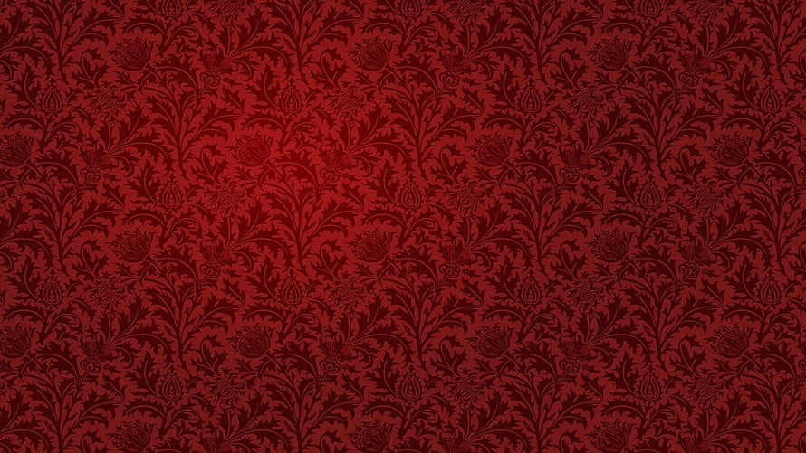 Dark Maroon Damask Floral Pattern Texture Background HD wallpaper