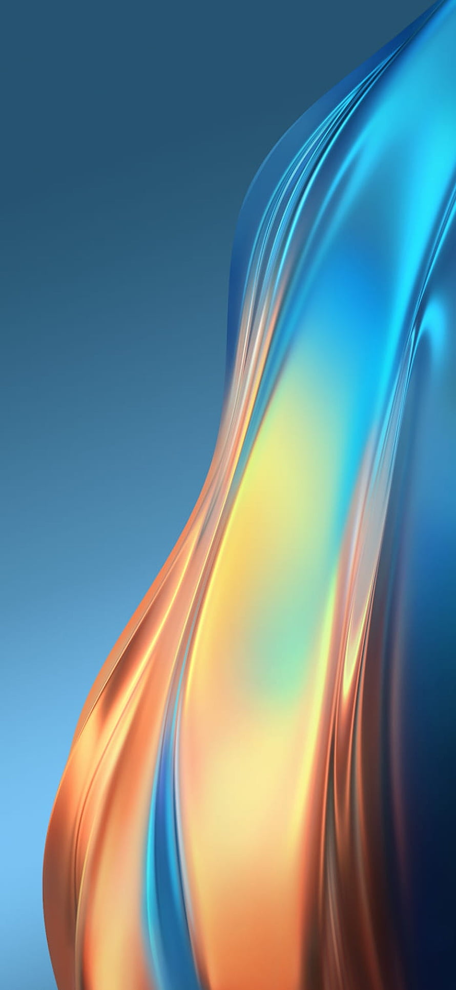 Tecno Phantom X Abstract Flowing Gradient Wallpaper HD phone wallpaper