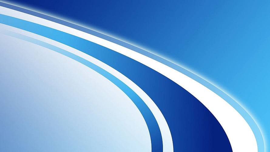 Abstract Blue Curved Lines Minimalist Gradient Background HD wallpaper