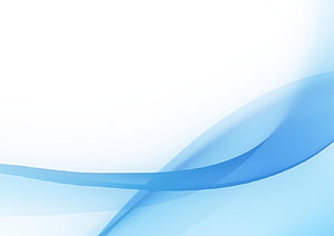 Elegant Light Blue Abstract Wave Design with Soft Translucent Ribbons on White Background HD wallpaper