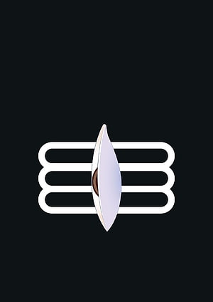 Minimalist Lord Shiva Symbol with Trishul and Crescent Moon on Black Background HD phone wallpaper
