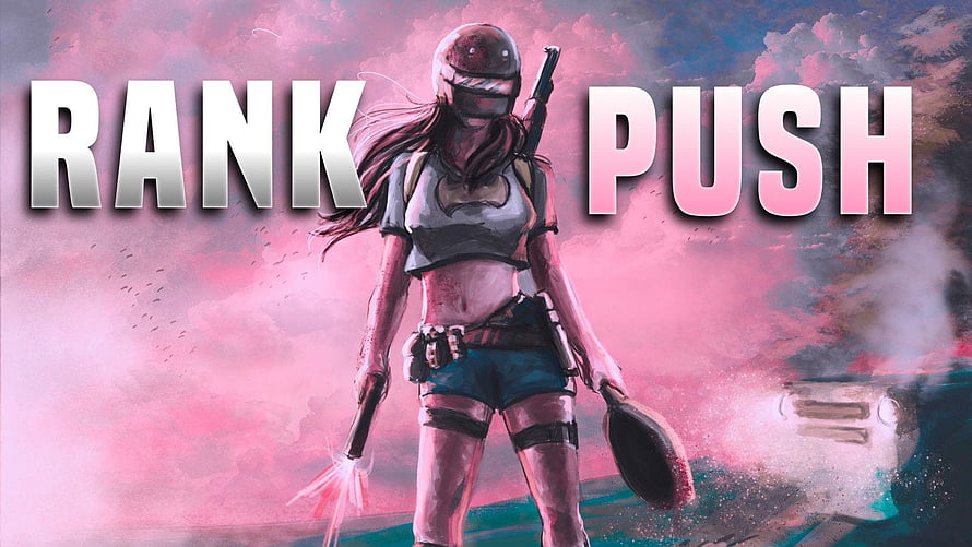 PUBG Mobile Female Soldier Character Art with Helmet and Weapons HD wallpaper