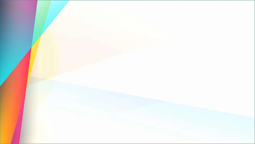 Minimalist Geometric Abstract Background with Vibrant Colorful Diagonal Stripes on White HD wallpaper