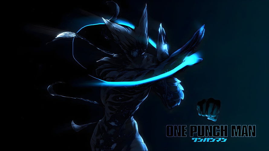Cosmic Garou from One Punch Man in Dark Blue Anime Artwork, Cosmic Garou Animation, #cosmic garou HD wallpaper