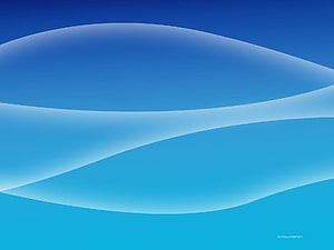 Abstract Blue Gradient Waves Minimalist Digital Art Background HD wallpaper