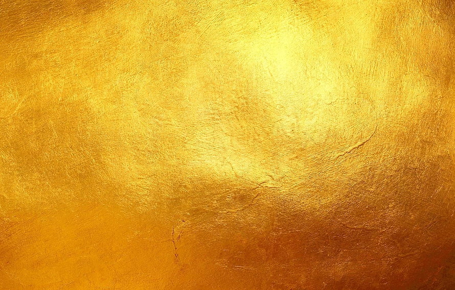 Luxurious Gold Leaf Texture with Warm Metallic Sheen and Organic Surface Details HD wallpaper