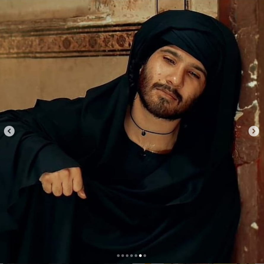 Khuda Aur Mohabbat 3 Character Portrait in Traditional Black Attire HD phone wallpaper