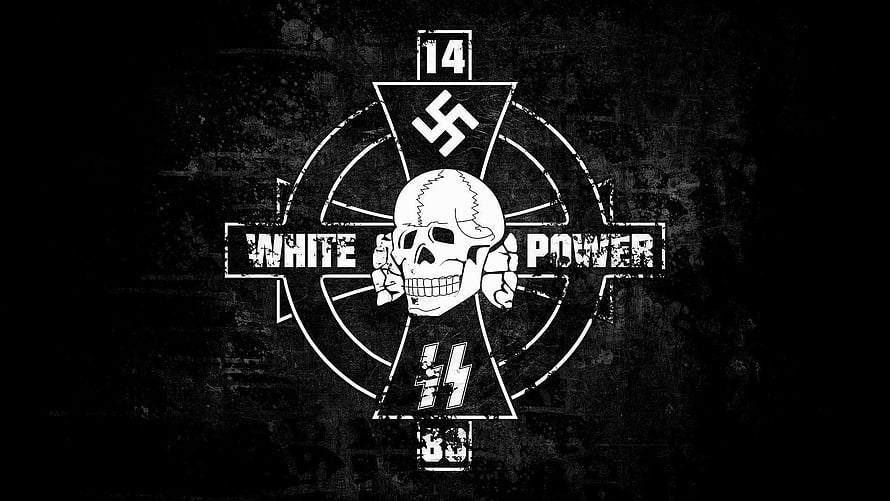 Black and White Skull Cross Graphic with Distressed Grunge Texture HD wallpaper