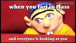 Sml Jeffy Meme: When You Fart In Class And Everyone Is Looking At You HD wallpaper