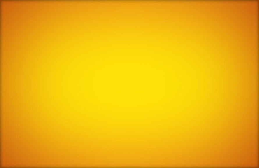 Warm Golden Yellow Gradient with Soft Orange Vignette and Minimalist Abstract Design HD wallpaper