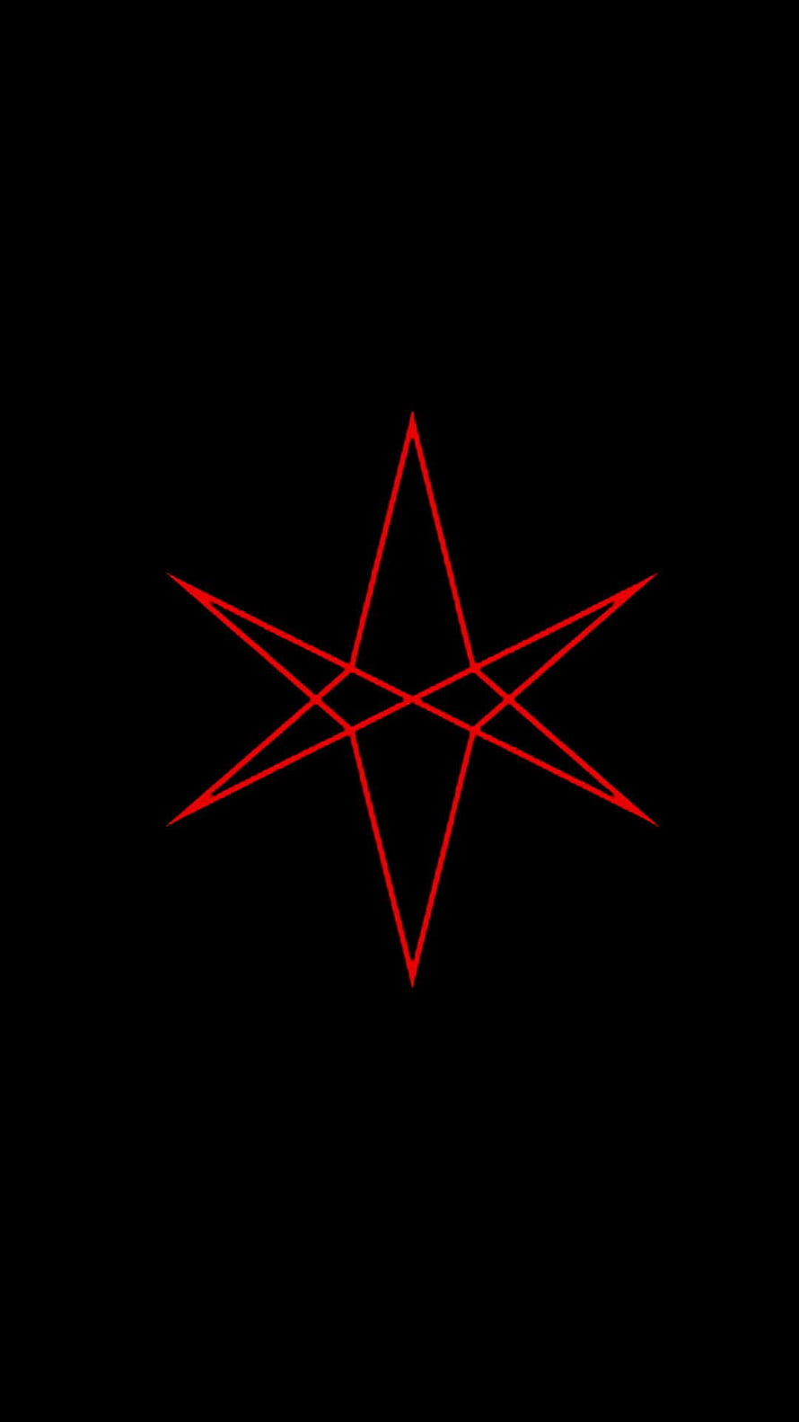 Bring Me The Horizon Ludens Album Logo Minimalist Red Star Design HD phone wallpaper