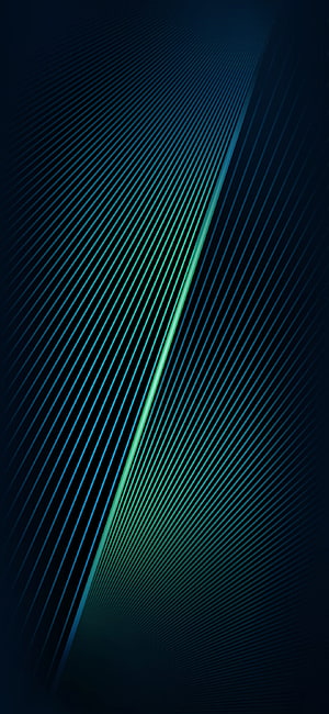 Dark Diagonal Line Art with Neon Green Accent on Deep Blue Background HD phone wallpaper
