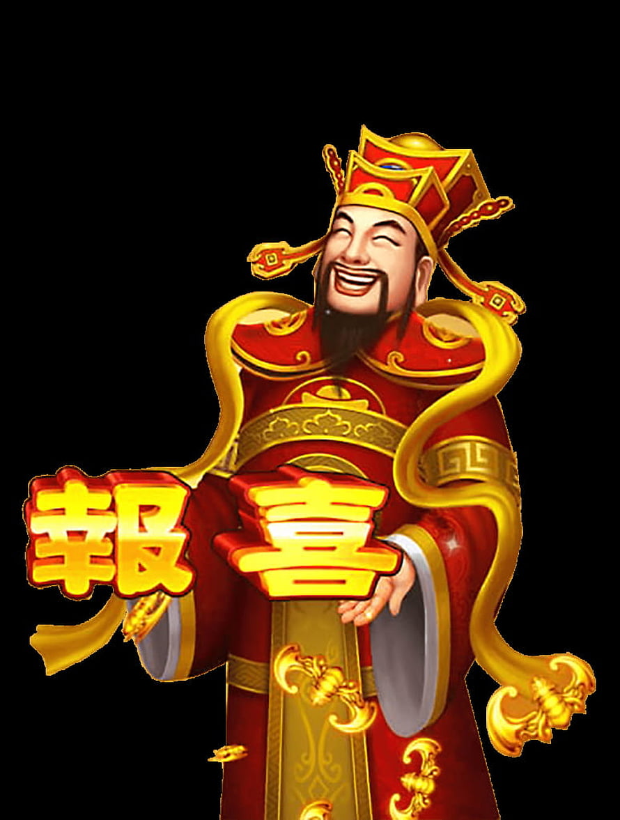 Higgs Domino Island Red Grandpa Character with Good News Text on Black Background HD phone wallpaper