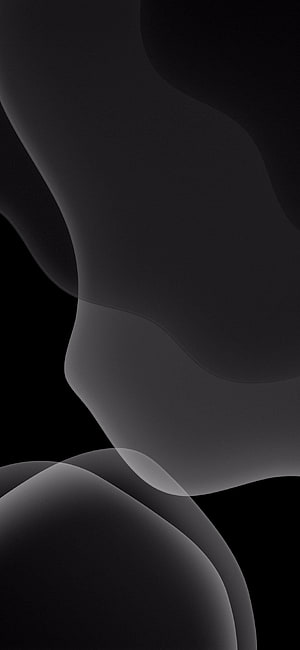 Minimalist Dark Abstract Curves on Black Background HD phone wallpaper