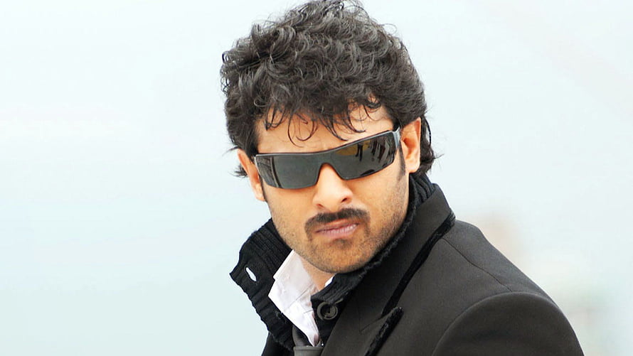Prabhas in Billa Character Wearing Dark Sunglasses and Black Coat HD wallpaper
