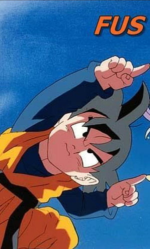 Gohan and Gotenks Fusion Scene from Dragon Ball Z Anime HD phone wallpaper