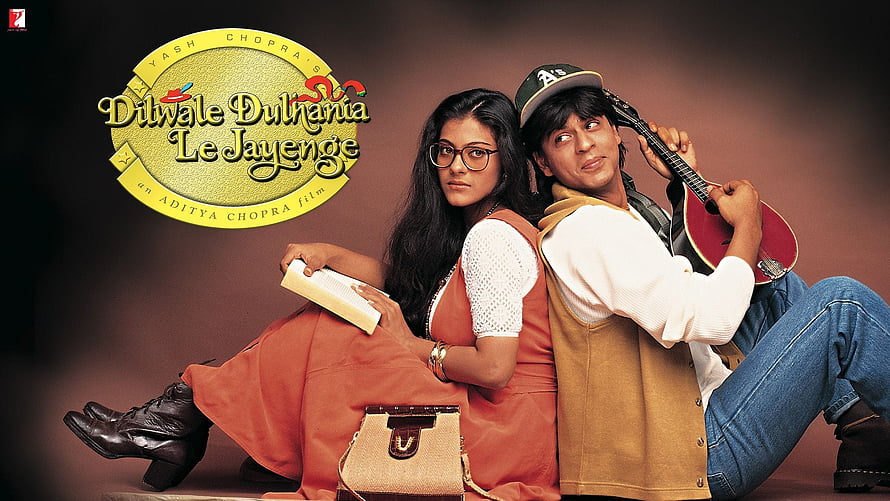 Dilwale Dulhania Le Jayenge Movie Poster Featuring Shah Rukh Khan And Kajol HD wallpaper