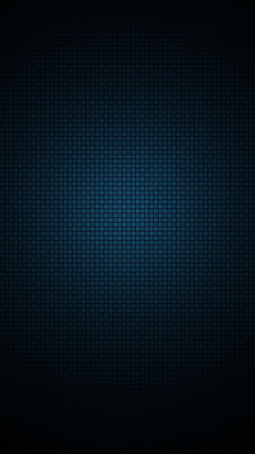 Dark Blue Grid Pattern with Subtle Center Glow and Minimalist Texture HD phone wallpaper