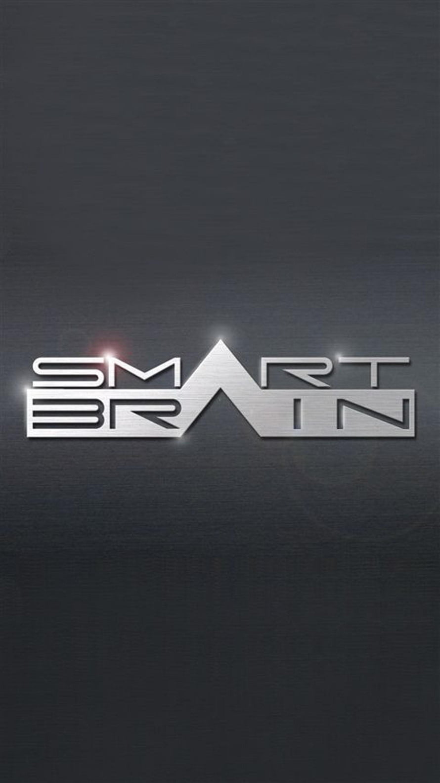 Smart Brain Kamen Rider Faiz 555 Metallic Logo on Dark Background HD phone wallpaper