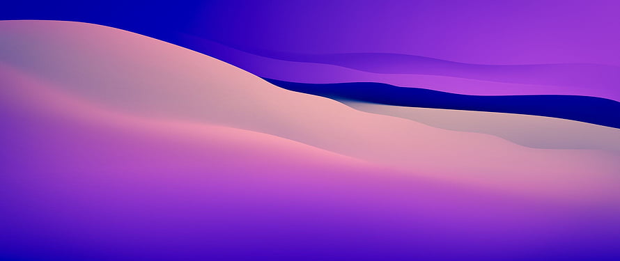 MacOS Big Sur Abstract Gradient Wallpaper with Flowing Waves HD wallpaper