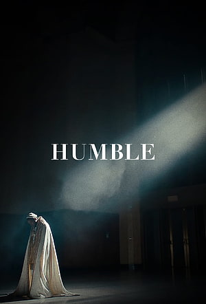 Kendrick Lamar Humble Album Artwork with Dramatic Spotlight and Cloaked Figure HD phone wallpaper