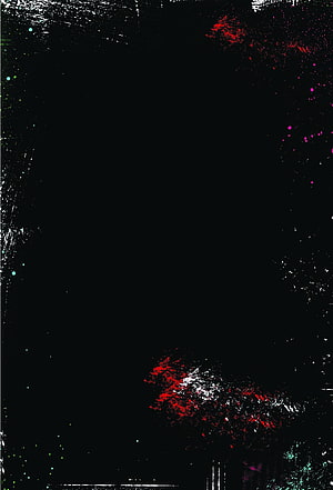 Dark Grunge Texture with Red and White Paint Splatter Accents HD phone wallpaper