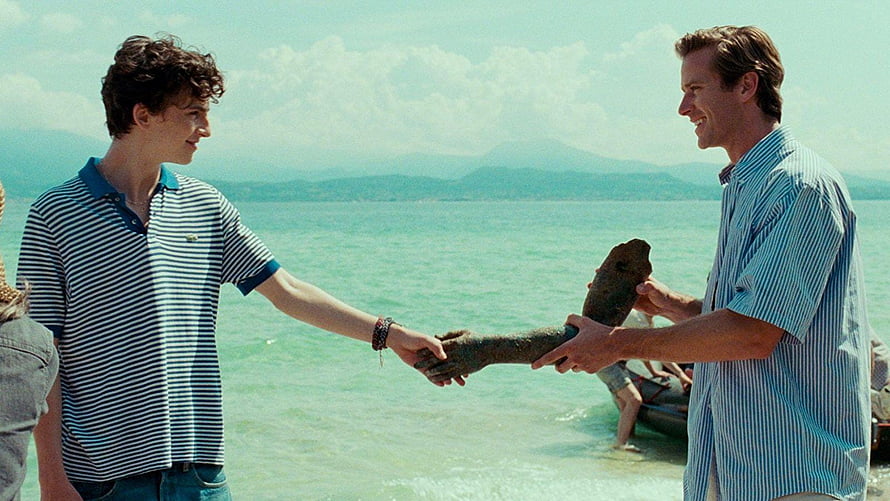 Call Me by Your Name Beach Scene with Fish and Summer Ocean View HD wallpaper
