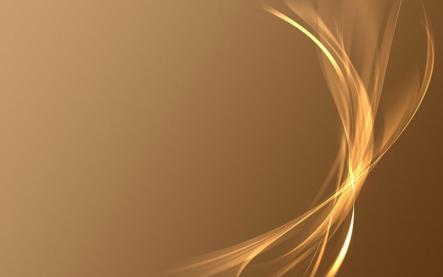 Elegant Golden Light Streaks on Warm Brown Gradient Abstract Background HD wallpaper