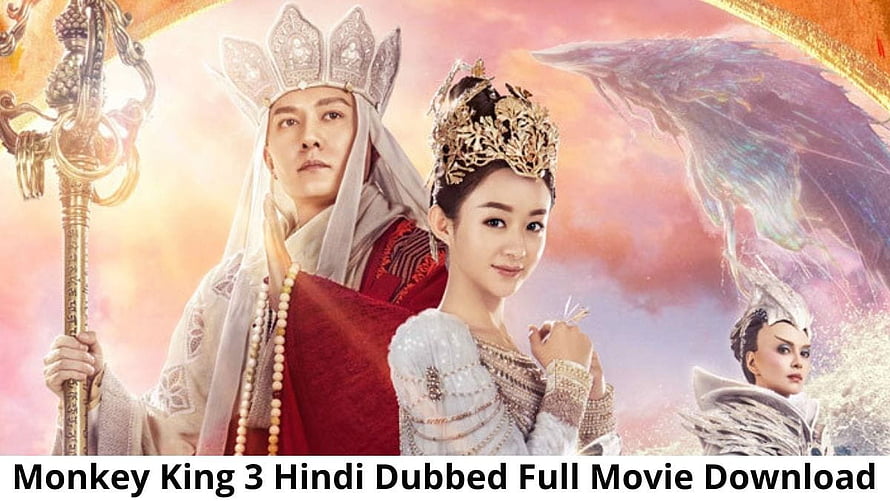 Monkey King 3 Fantasy Drama Poster Featuring Divine Characters and Mythical Phoenix HD wallpaper
