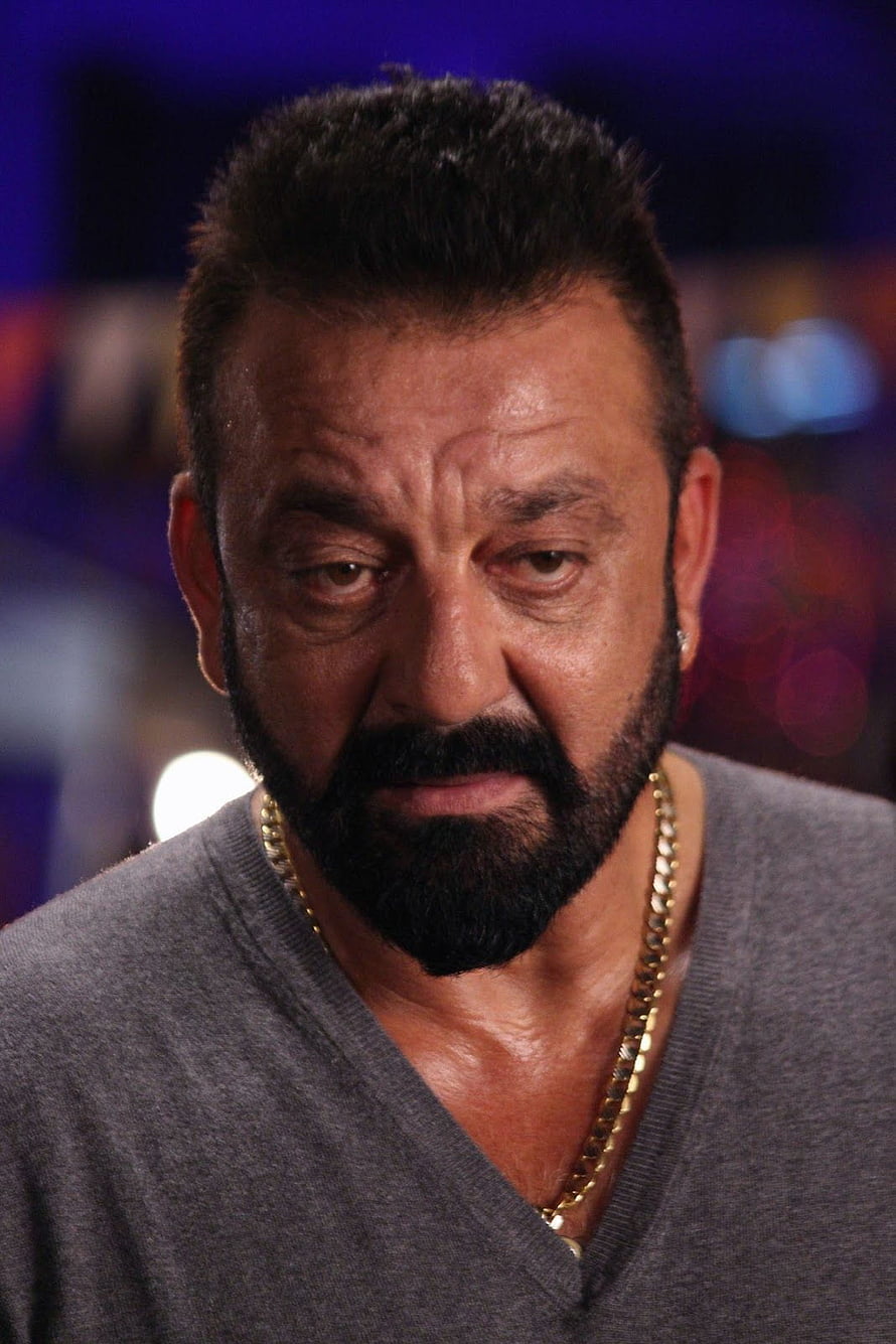 Sanjay Dutt Portrait in Grey V-Neck with Gold Chain Necklace HD phone wallpaper