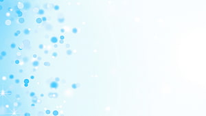 Soft Light Blue Bokeh Circles on a Minimal Gradient Background HD wallpaper