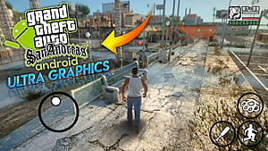 Grand Theft Auto San Andreas Android Gameplay With Enhanced Visuals HD wallpaper