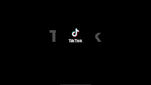 TikTok Logo on Black Background with Minimalist Design Elements HD wallpaper