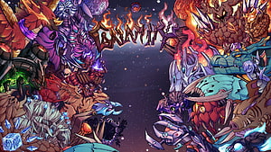 Terraria Calamity Mod Monster Menace Artwork HD wallpaper