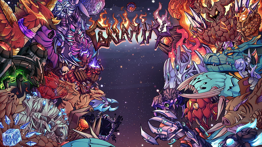Terraria Calamity Mod Monster Menace Artwork HD wallpaper