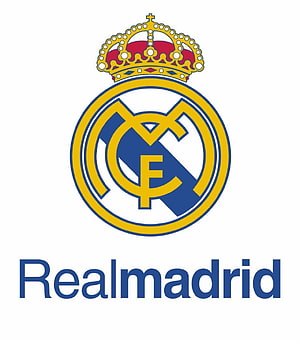 Real Madrid Official Club Crest Logo With Royal Crown And Interlocking Monogram HD phone wallpaper